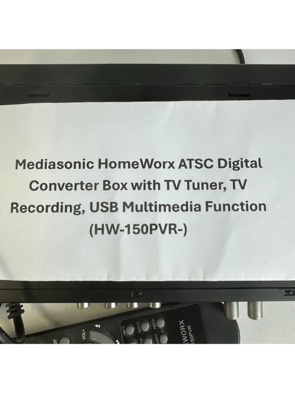 Homeworx HW-150PVR Set Top Box With Dolby Audio & Remote Control - Picture 8 of 9